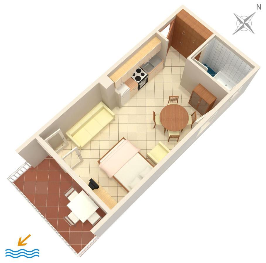 Apartments By The Sea Baska Voda, Makarska - 300 Esterno foto